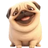 Милый Мопс — Telegram emoji pack