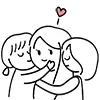 👩‍👩‍👦