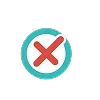 ❌