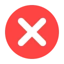 ❌