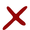 ❌