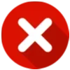 ❌