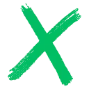 ❌