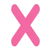 ❌