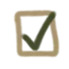 ✅