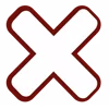❌