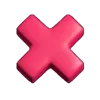 ❌
