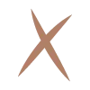 ❌