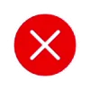 ❌