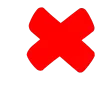❌