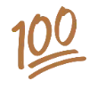 💯
