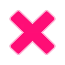 ❌