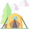 🏕