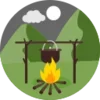 🏕