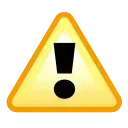 ⚠️
