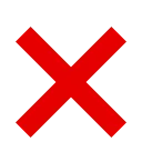 ❌