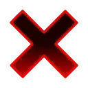❌