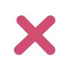 ❌