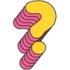 ❓