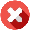 ❌