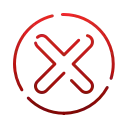 ❌