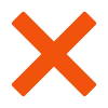 ❌