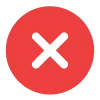 ❌