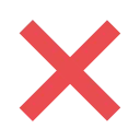 ❌