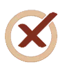 ❌