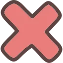 ❌