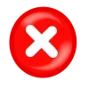 ❌