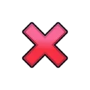❌