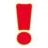 ❗