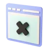 ❌