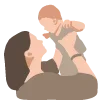 👩
