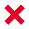❌