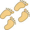 👣