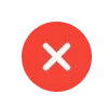 ❌