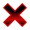 ❌
