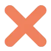 ❌