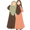👭