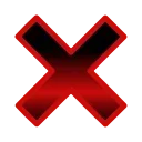 ❌