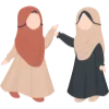 👭