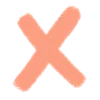 ❌