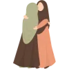 👭