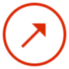↗️