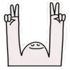✌