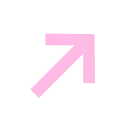 ↗️