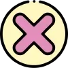 ❌