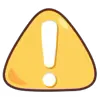 ⚠️